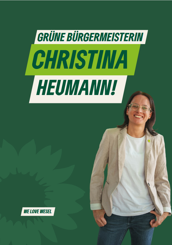 Unsere Bürgermeisterkandidatin: Christina Heumann